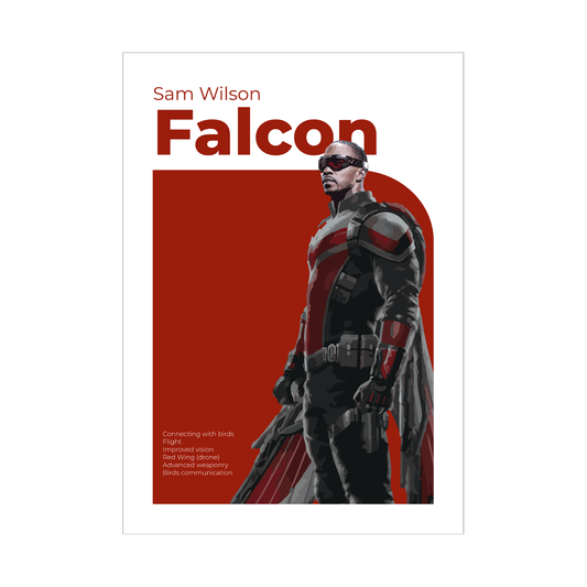 Falcon (Digital Poster)